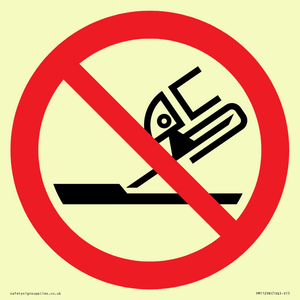 Prohibition: Do not use for face grinding